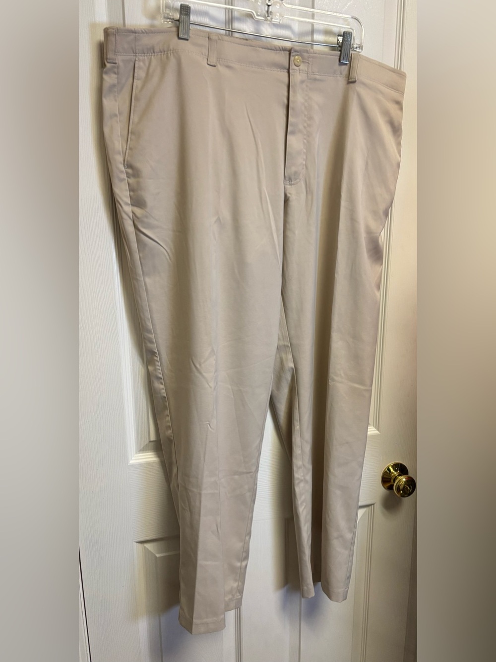 PGA Tour Men's Pants • Tan • Classic • Golf • Casual • Performance Stretch • NWT